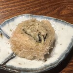 赤坂 鮨大谷 - 青パパイヤ糠漬け巻物