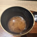 赤坂 鮨大谷 - アオサの味噌汁
