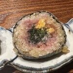 赤坂 鮨大谷 - ネギトロ＆雲丹＆海葡萄巻フリット