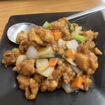 台湾料理 福来順 - 鶏肉味噌炒め