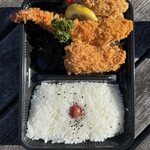 Uchi No Giyu Uni Kuten - 海老かにコロッケ弁当＋カキフライ付き