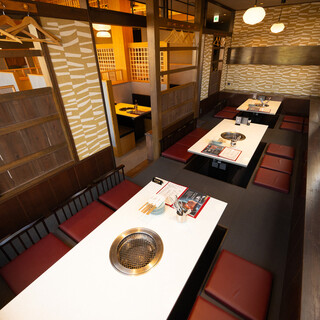 広々とした上質空間でリラックス