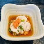 一福 - 白子ポン酢(*´꒳`*)  お通しです