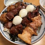 栄一 - 焼き鳥丼　ごはん大盛り　¥1,400