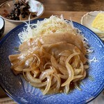 農家食堂 やまくに - 料理写真:生姜焼き定食