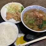 太田屋 小牧店 - きしめん定食　¥780(税込)