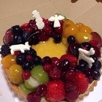 クリスマスのフルーツタルト