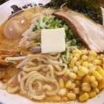 味噌屋せいべえ - 味噌バターコーン、味玉トッピング♪