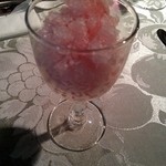 レストランブレ - お口直しのグラニテ