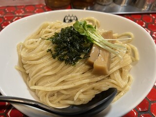 Tsurukame - 魚介醤油つけ麺 1,040円 (冷盛)