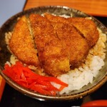 一寸亭 - ハーフカツ丼