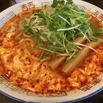 だるま - 塩玉(玉子とじ)  900円(税込)  ※2辛(無料サービス)です