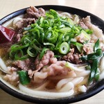 殿田 - 肉うどん（750円）