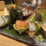 Honkaku Itamae Izakaya Osakana Souhonke - 刺身盛り合わせ