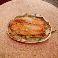 日本橋逢坂 - ずわい蟹甲羅焼き