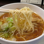 ラーメン専門店 徳川町 如水 - 麺リフト