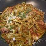 ロケット - 牛肉たっぷりボロネーゼ（ほうれん草パスタ）