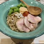 柳麺 呉田 - (限定)帆立と大山鶏の冷香麺　1,200円