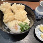 さぬきうどん　ゆう庵 - 出汁を後でかけるタイプです。