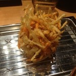 まきの - 先ずはかき揚げ♪