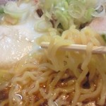 あさひ食堂 - 五目ラーメン麺拡大