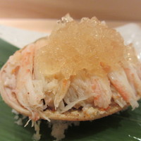 艪 - 香箱蟹 土佐酢のジュレ