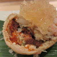 艪 - 香箱蟹 土佐酢のジュレ