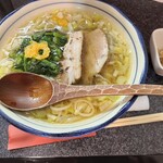 烈志笑魚油 麺香房 三く - 