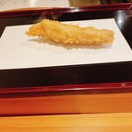 天ぷら たけうち - 対馬の穴子