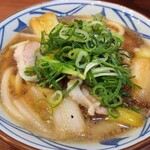 丸亀製麺 - 鴨ねぎうどん(820円)