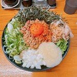 麺屋いち源 - 台湾まぜそば（大）１辛ニンニク多め