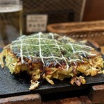 法善寺横丁 やき然 - キタキタ「名物モダン焼き」(^O^)❒’’好き好きメニュー