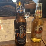 Hainan Ji Fan Shokudou - タイガービールに青島ビール