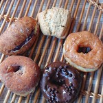 Jardin h - ドーナツ各種と小豆練乳、スコーン(2024・1)