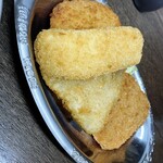 らぁ麺縁 - イカ、ハムカツ、じゃがいもコロッケ、アジフライ