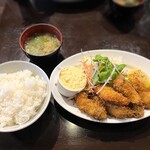 Youshokuno Asahi - カキフライと男性ご飯