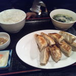 しあわせ中華そば食堂 にこり - 餃子定食