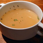 洋食 日松亭 - スープ