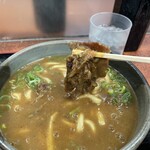 立喰いうどん 河内うどん - 甘辛牛肉