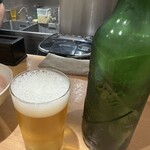 Kitasenjuniboshi Chuukasoba Karen - 瓶ビール450円