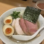 Kitasenjuniboshi Chuukasoba Karen - 特製濃厚煮干蕎麦1250円