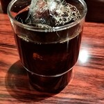 とんかつ六角箸 - 無料のアイスコーヒー