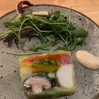 尾山台 山田 - 野菜のテリーヌ