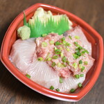 丼丸 - 料理写真:ハマチネギトロ丼・並（５９０円）２０２４年１月