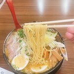Dainingu Ken - ねぎ味噌野菜　スペシャル　細麺　麺上げ