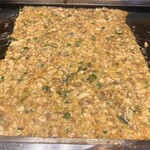 Ganso Ebida Shimonja No Ebisen - ◆毛沢東スパイスマーボーもんじゃ1,199円
                麻辣肉味噌だんご、豆腐、花椒、唐辛子、ニラ、ネギ