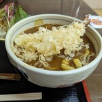 百樹屋 - カレーうどん近景。