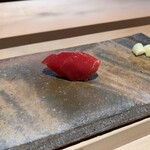 菊鮨 - マグロのヅケ