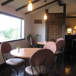 ア・マ・ファソン - 阿蘇に面したテーブル席