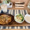 フミキリCAFE - 「ナポリタンランチ」を…